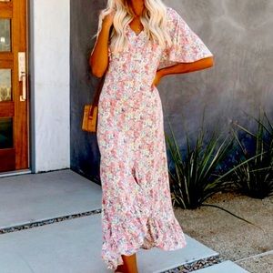 Vici Floral Maxi Dress